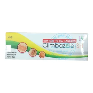 Kem bôi Climbazole - SH kiểm soát triệu chứng và phục hồi da bị nấm ( 1 Tupe x 25g)