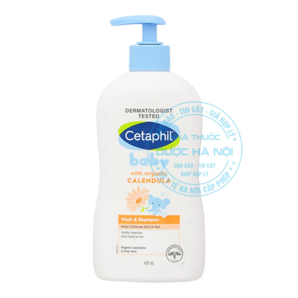 Sữa tắm gội Cetaphil Organic Calendula