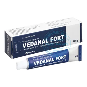 Thuốc Vedanal fort kiểm soát các tình trạng viêm da có nhiễm khuẩn hoặc nhạy cảm
