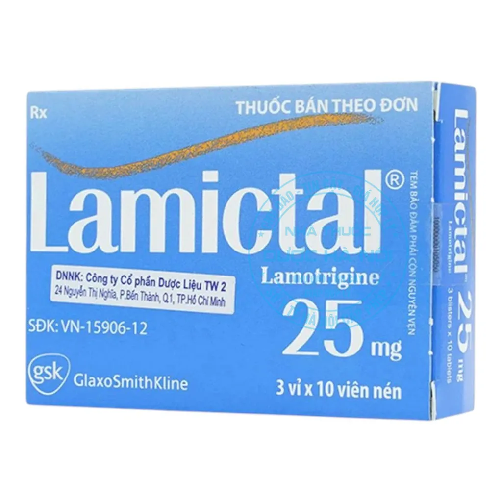 Thuốc Lamictal 25mg