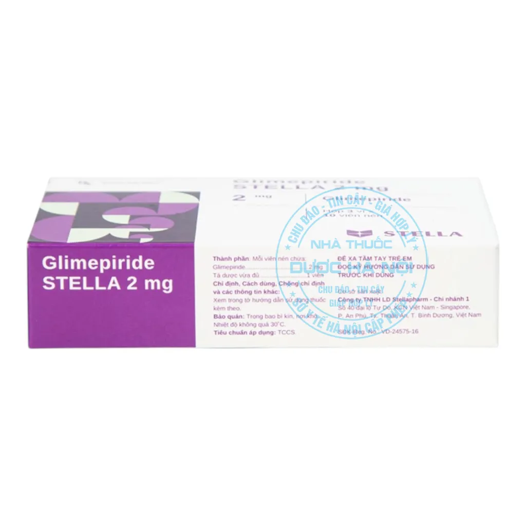 Thuốc Glimepiride 2mg Stella