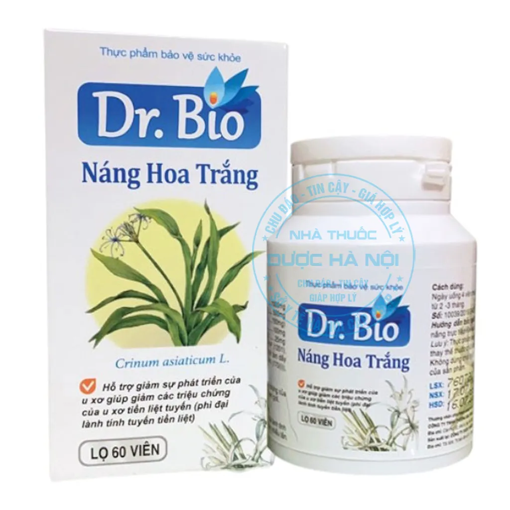 Viên uống Dr.Bio Náng Hoa Trắng
