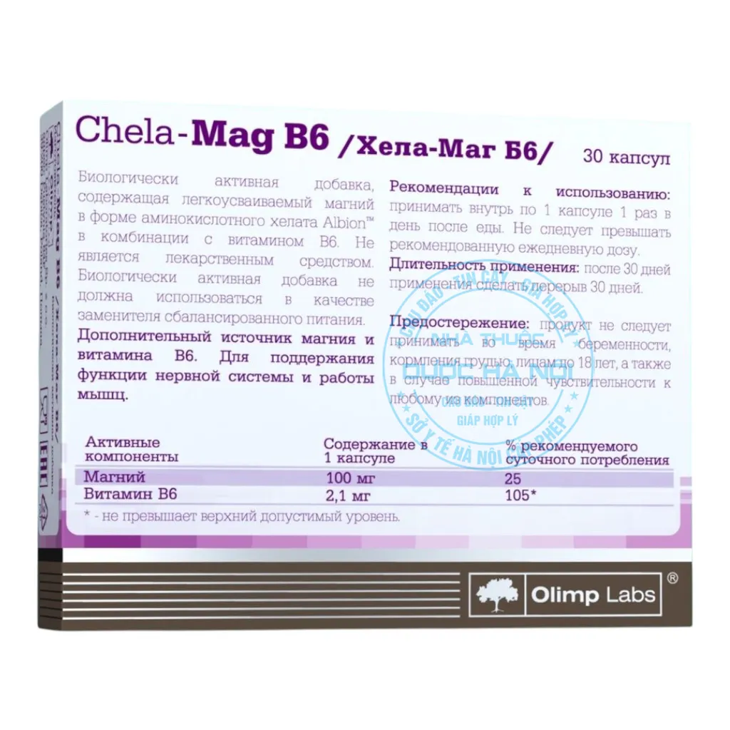 Viên uống Chela-Mag B6
