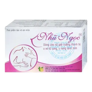 Viên uống Nhũ ngọc hỗ trợ cho phụ nữ bị u xơ tử cung, u nang lành tính hoặc rối loạn nội tiết tố