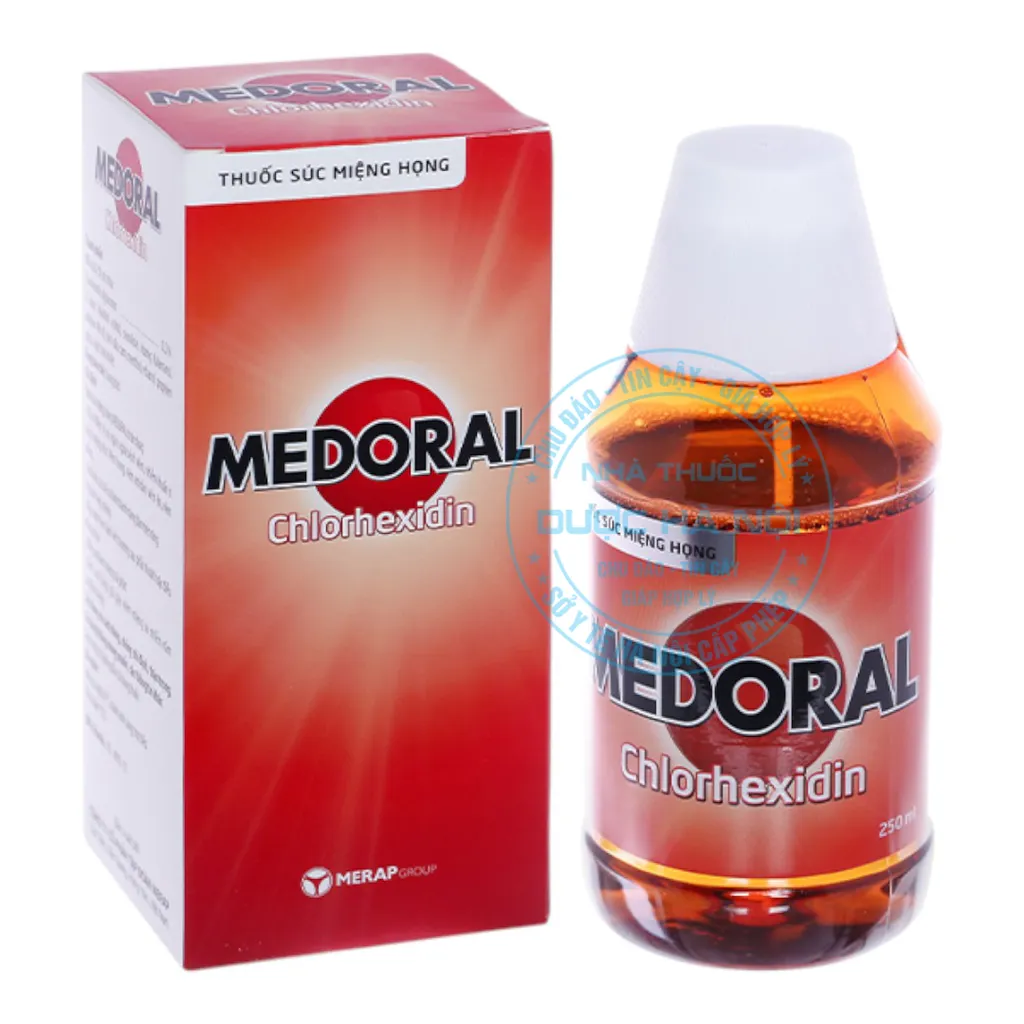 Dung dịch súc miệng Medoral