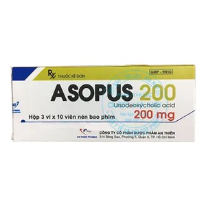 Thuốc Asopus 200 làm tan sỏi cholesterol và nâng cao chức năng gan