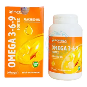 Viên uống Omega – 3 Fortex bảo vệ và nâng cao sức khỏe tim mạch, mắt và trí não