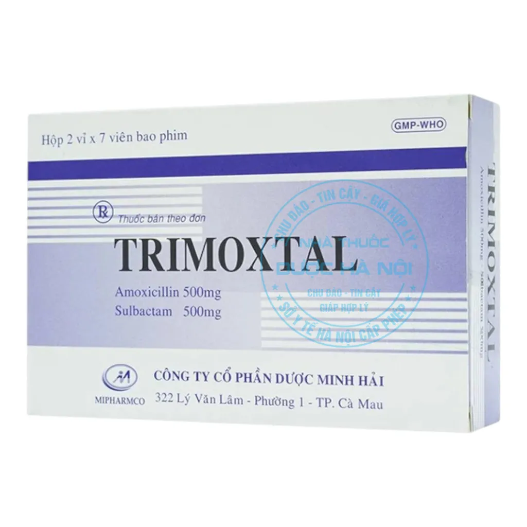 Thuốc TRIMOXTAL 825/125