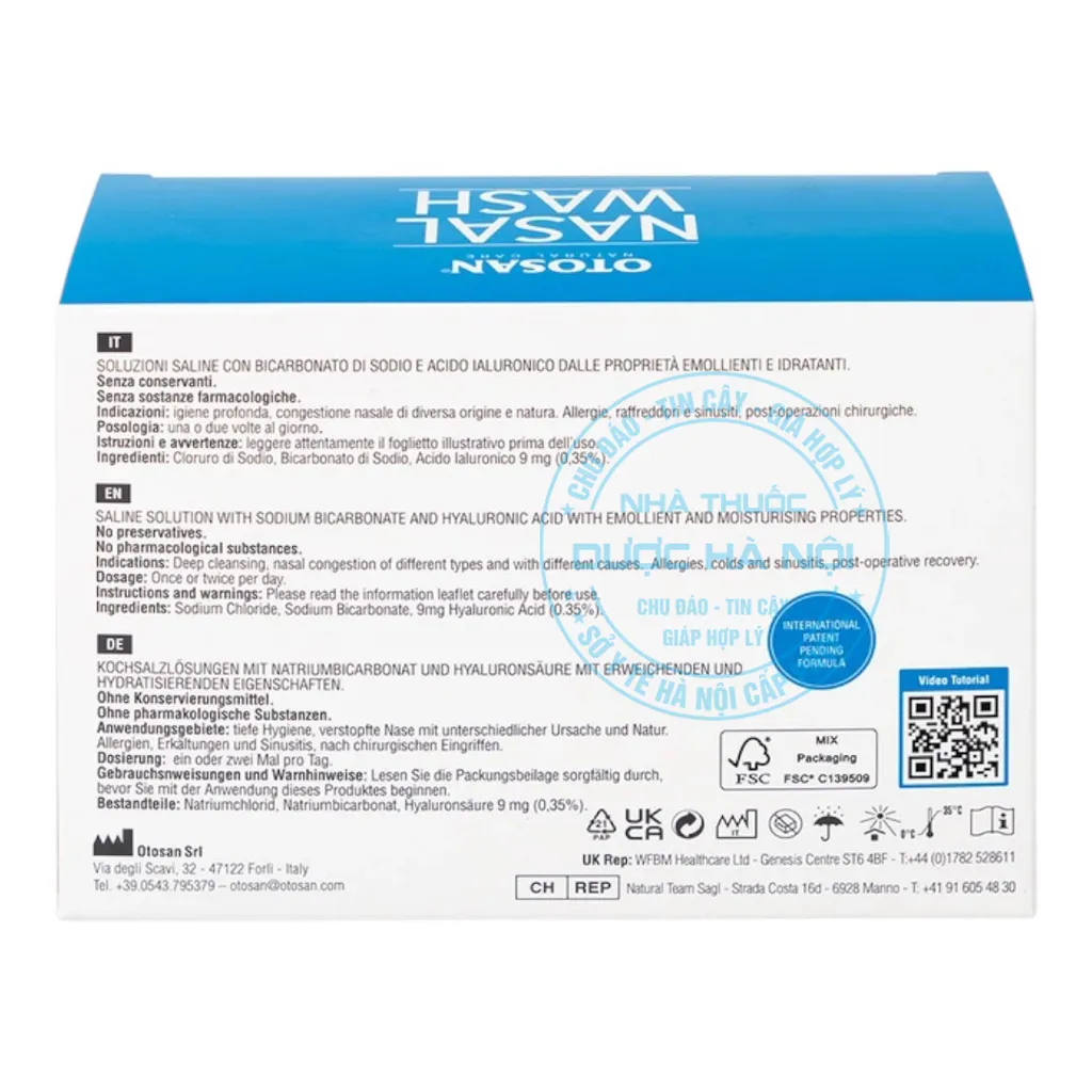 Muối Otosan Nasal Wash