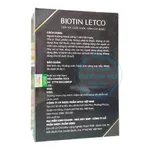 Viên uống Biotin Letco