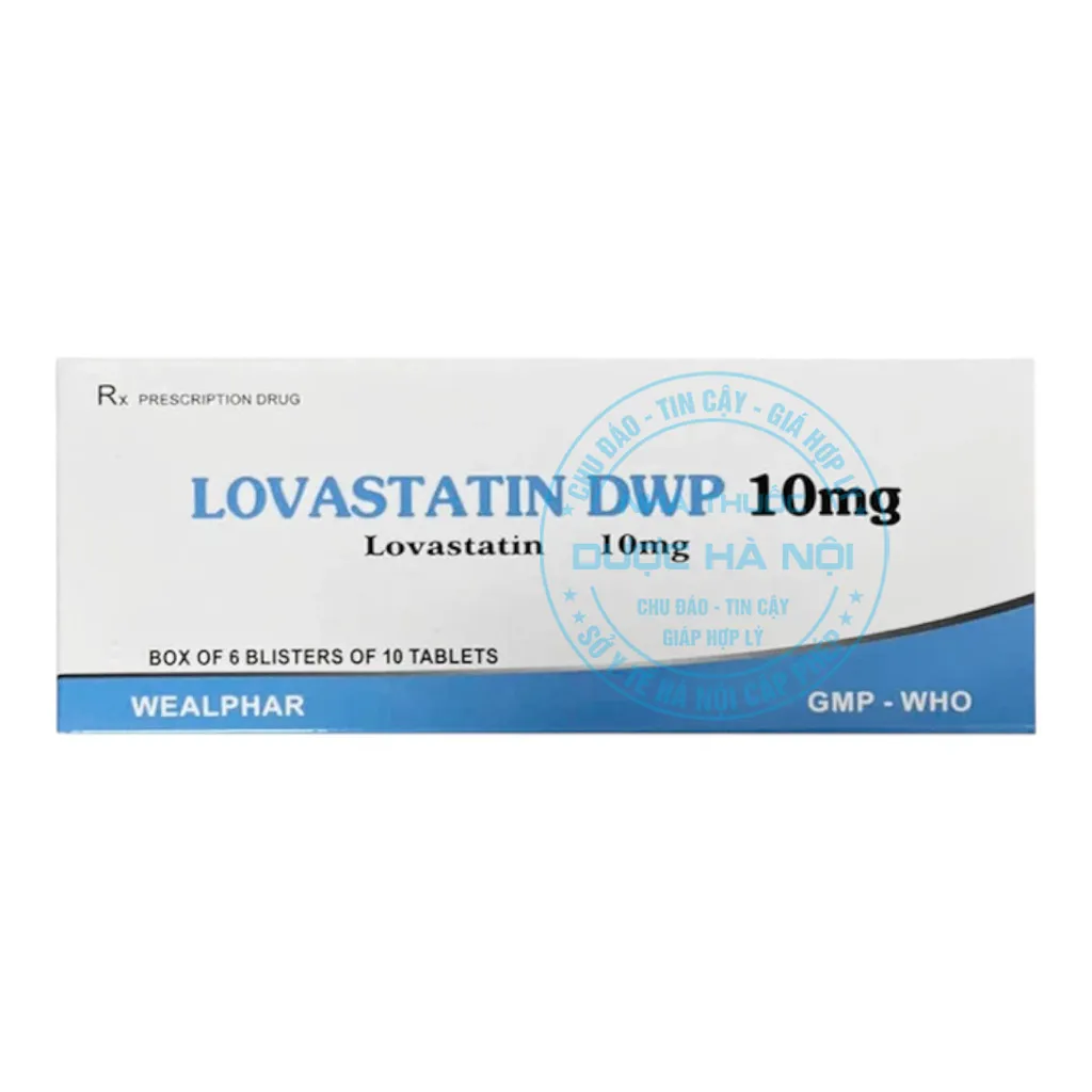 Thuốc Lovastatin DWP 10mg