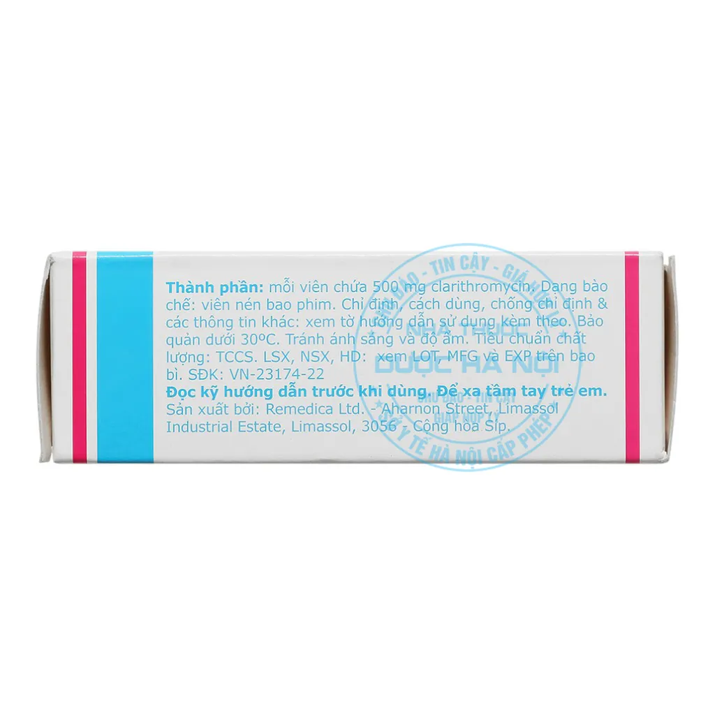 Thuốc Remeclar 500