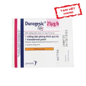 Miếng dán giảm đau Durogesic điều trị cơn đau do bệnh ung thư