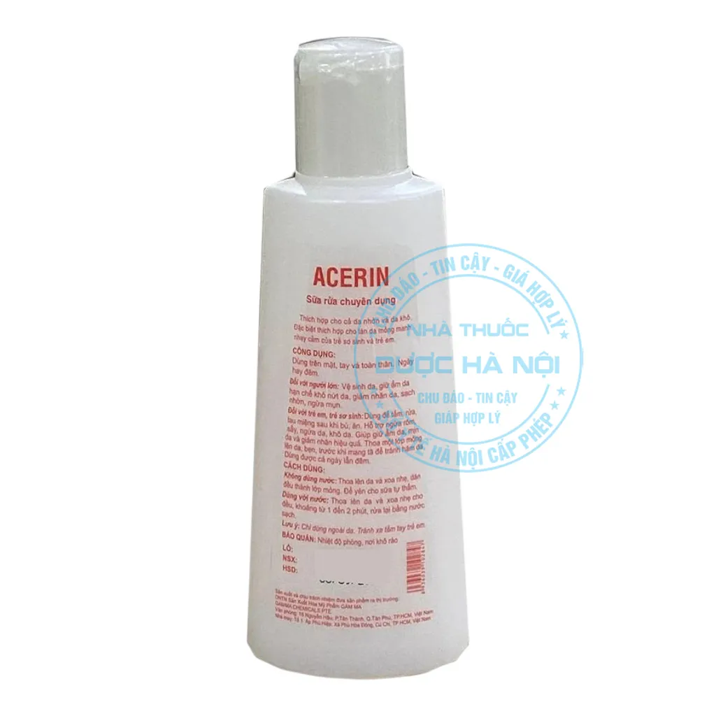 Sữa rửa mặt Acerin