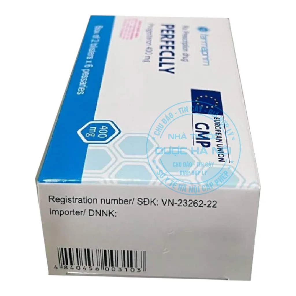 Viên đặt Perfeclly 400mg