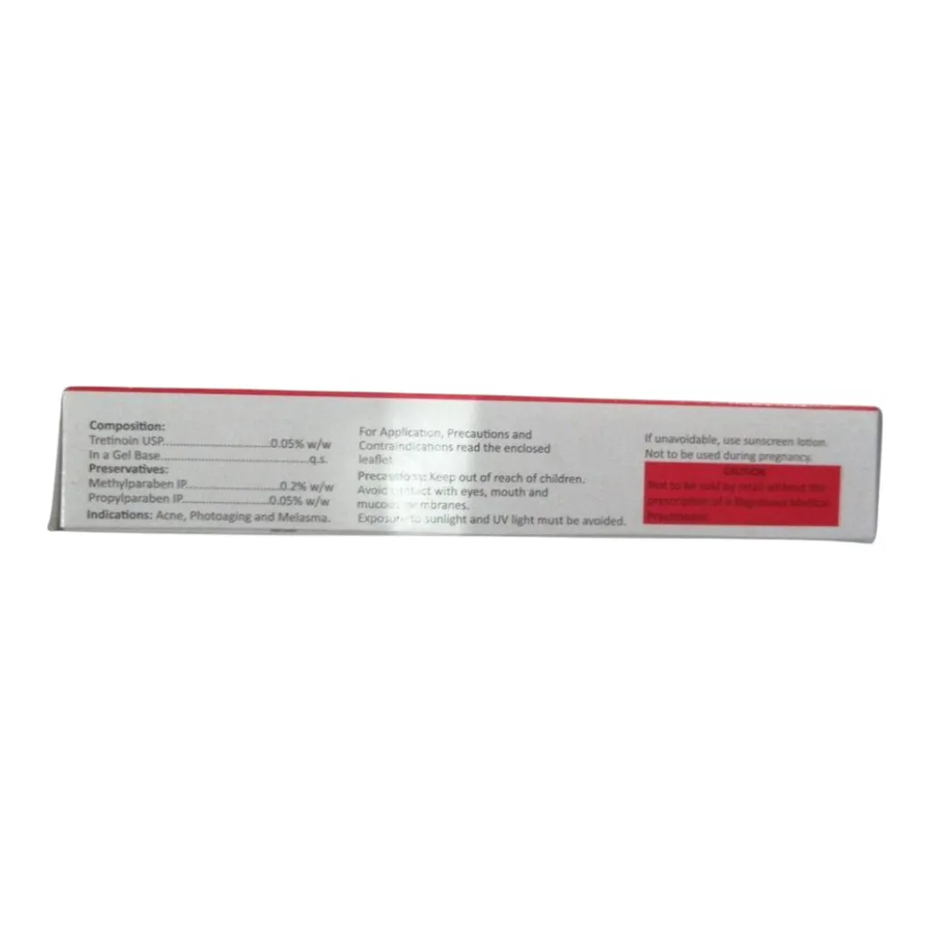 Kem dưỡng Tretinoin Gel USP 0.05%