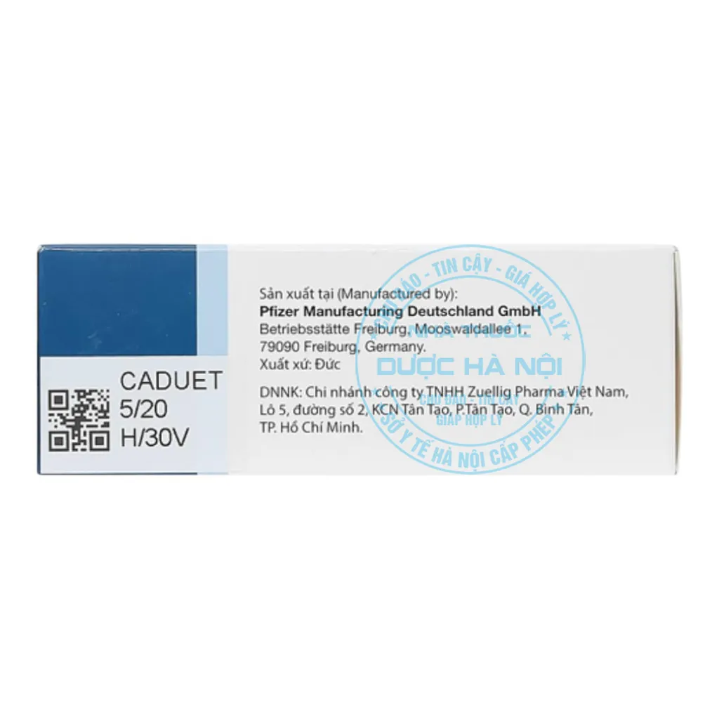 Thuốc Caduet 5mg/20mg