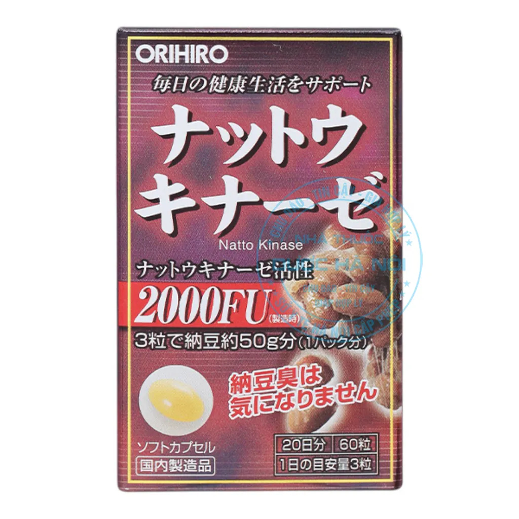 Viên uống Orihiro Nattokinase 2000FU