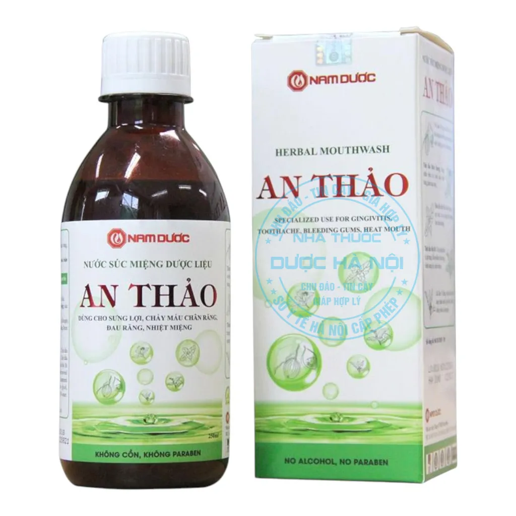 Nước súc miệng dược liệu An Thảo
