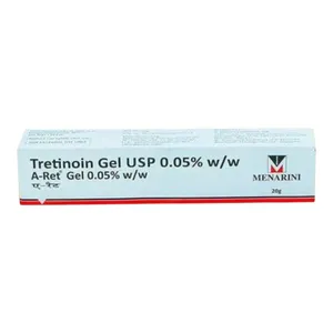 Kem dưỡng Tretinoin Gel USP 0.05% cải thiện các vấn đề về mụn và lão hóa da