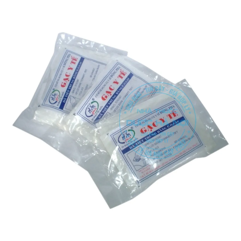 Gạc y tế 3 con nai đông pha 5x6cm