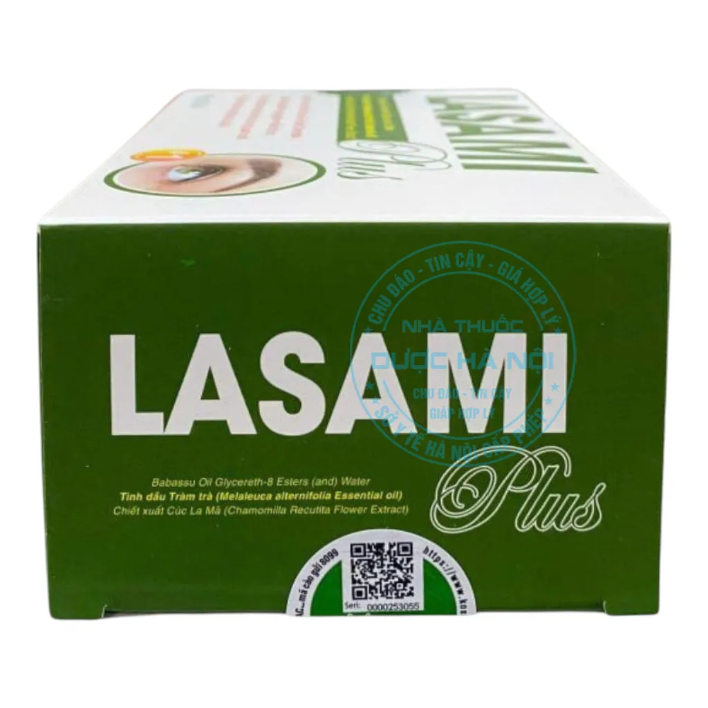 Gạc lau mi Lasami Plus