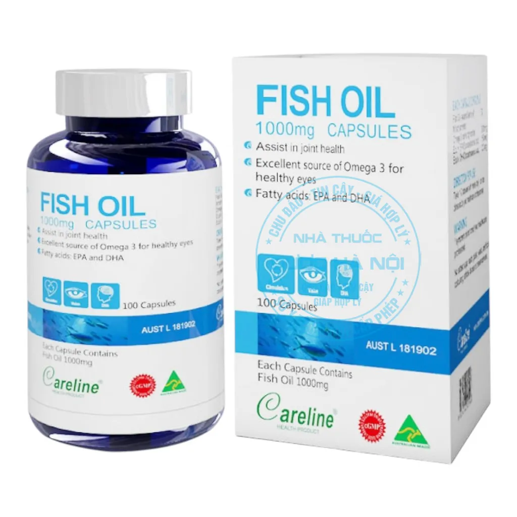 Viên uống Fish Oil Careline