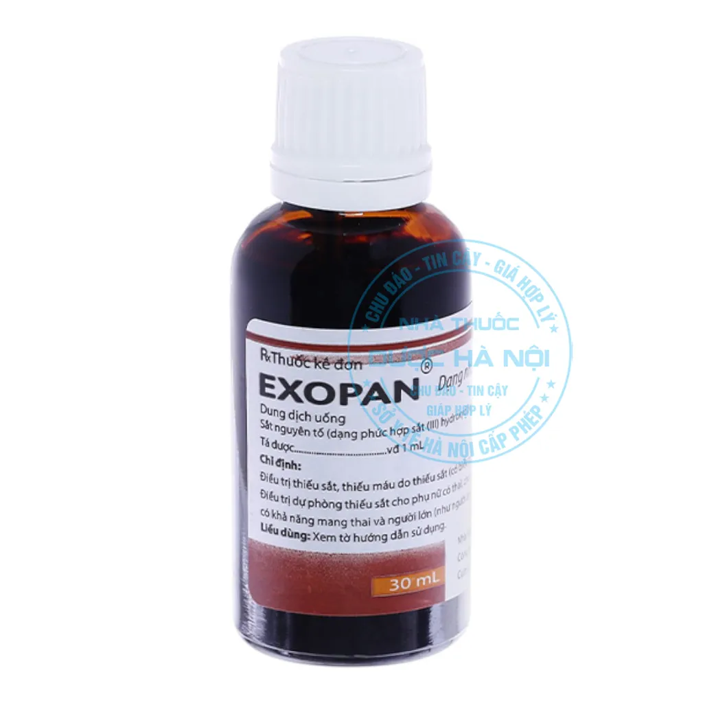 Thuốc Exopan 50mg/ml
