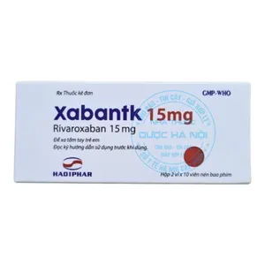 Thuốc Xabantk 15mg phòng ngừa và điều trị các bệnh về huyết khối