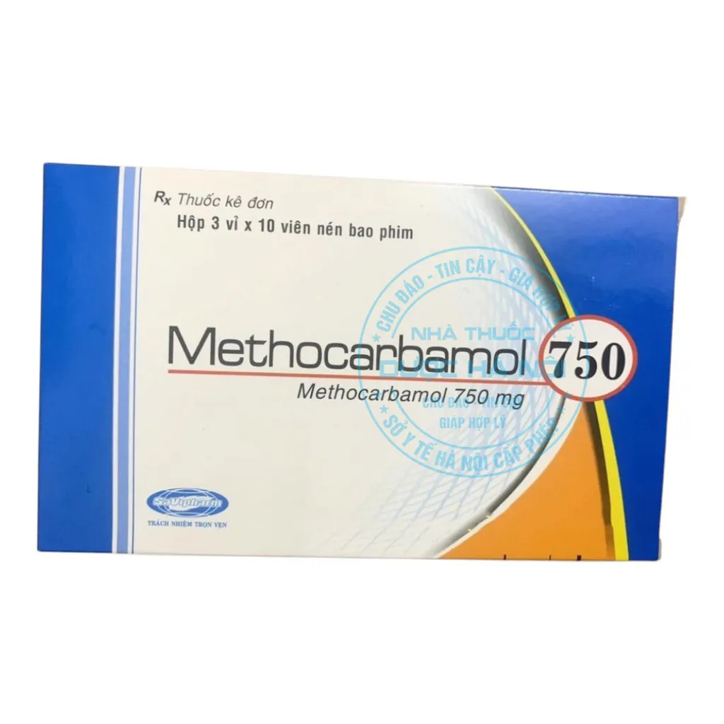 Thuốc Methocarbamol 750mg