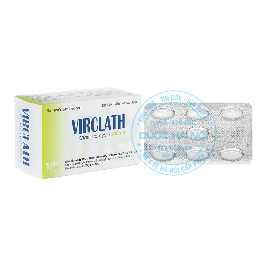 Thuốc Virclath 500mg