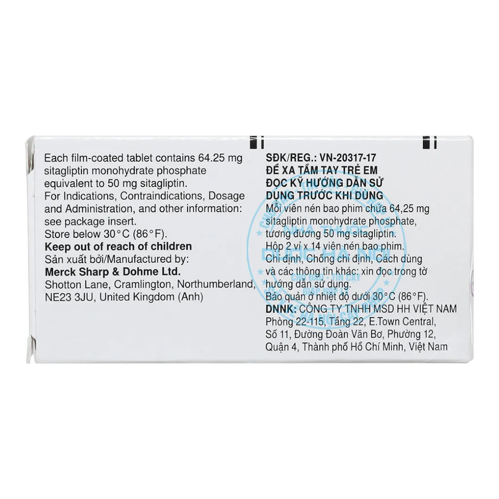 Thuốc Januvia 50mg