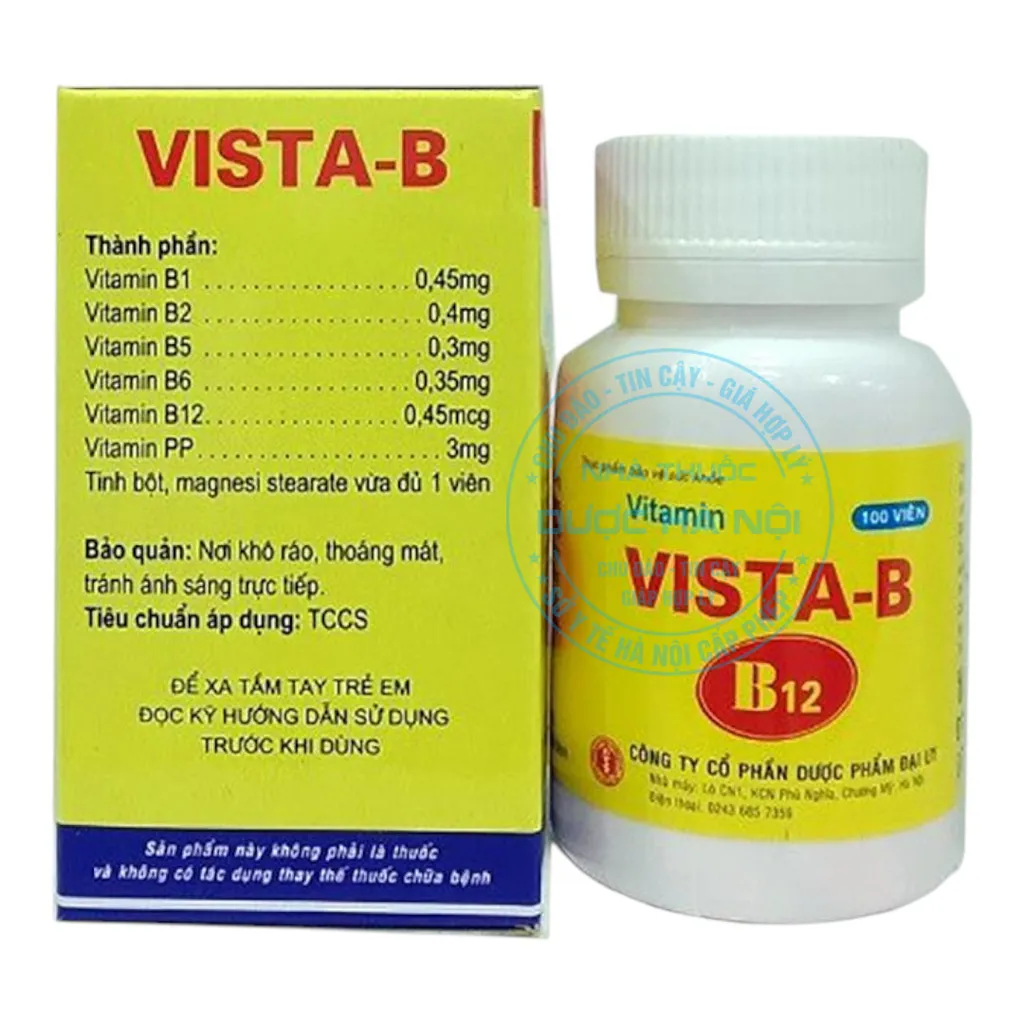 Viên uống Vitamin Vista B12