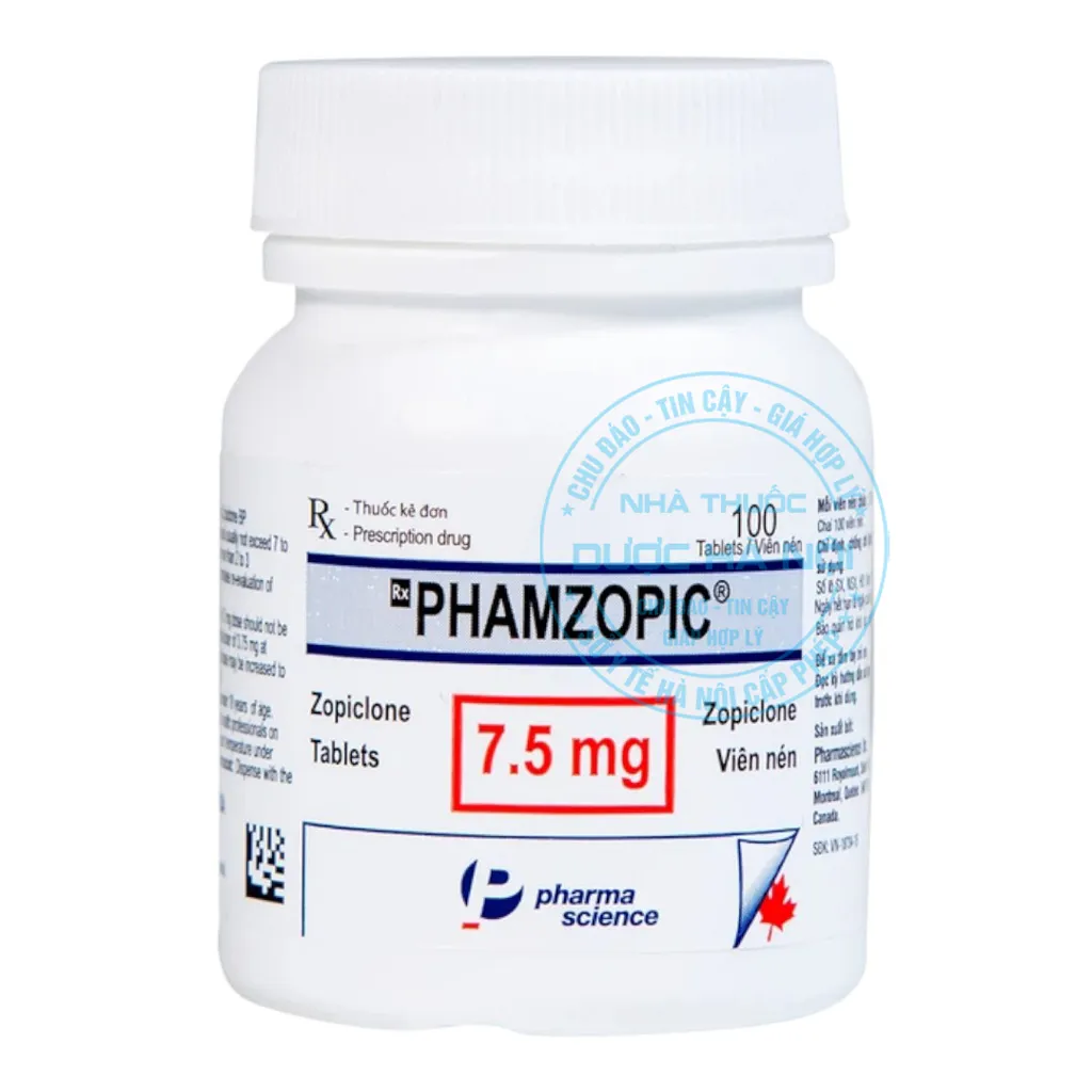 Thuốc Phamzopic 7.5mg