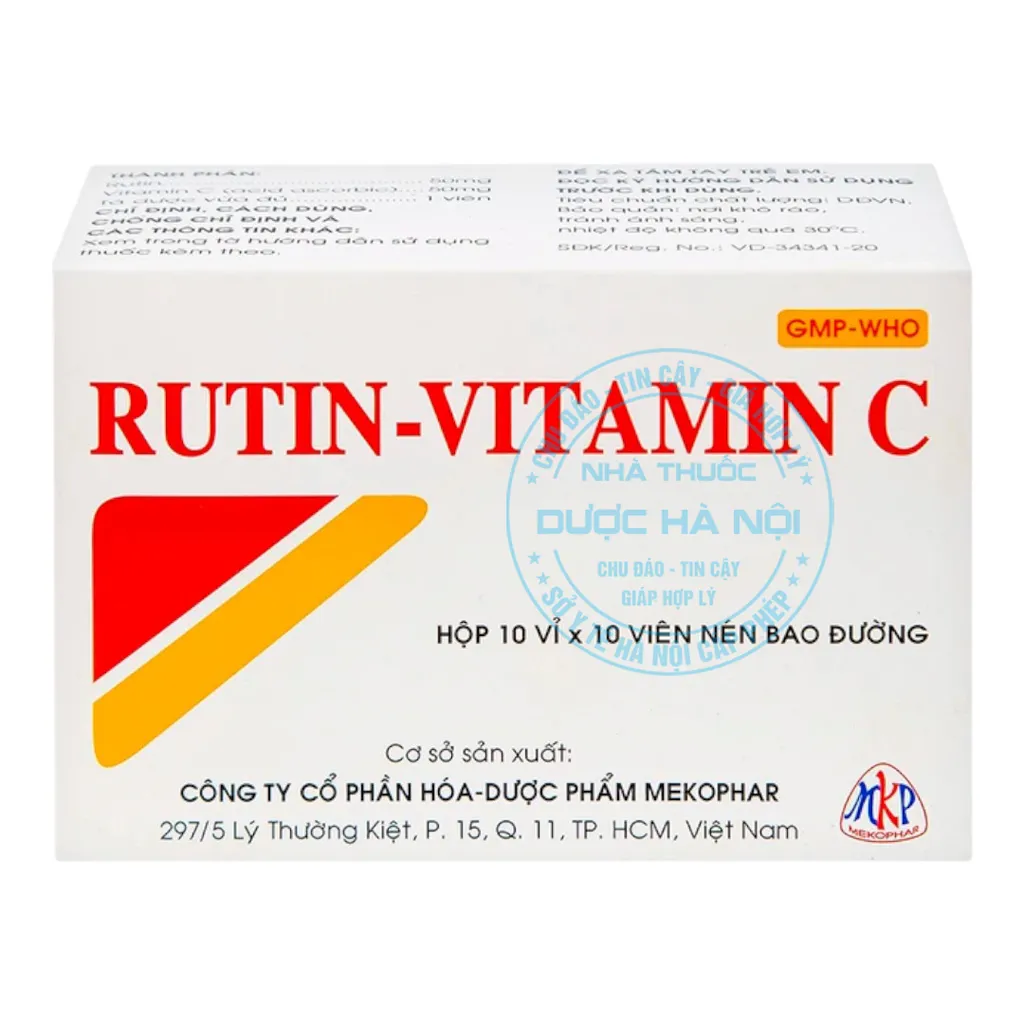 Thuốc Rutin-Vitamin C