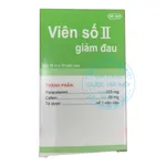 Thuốc Viên số II giảm đau