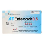 Thuốc A.T Entecavir 0.5mg