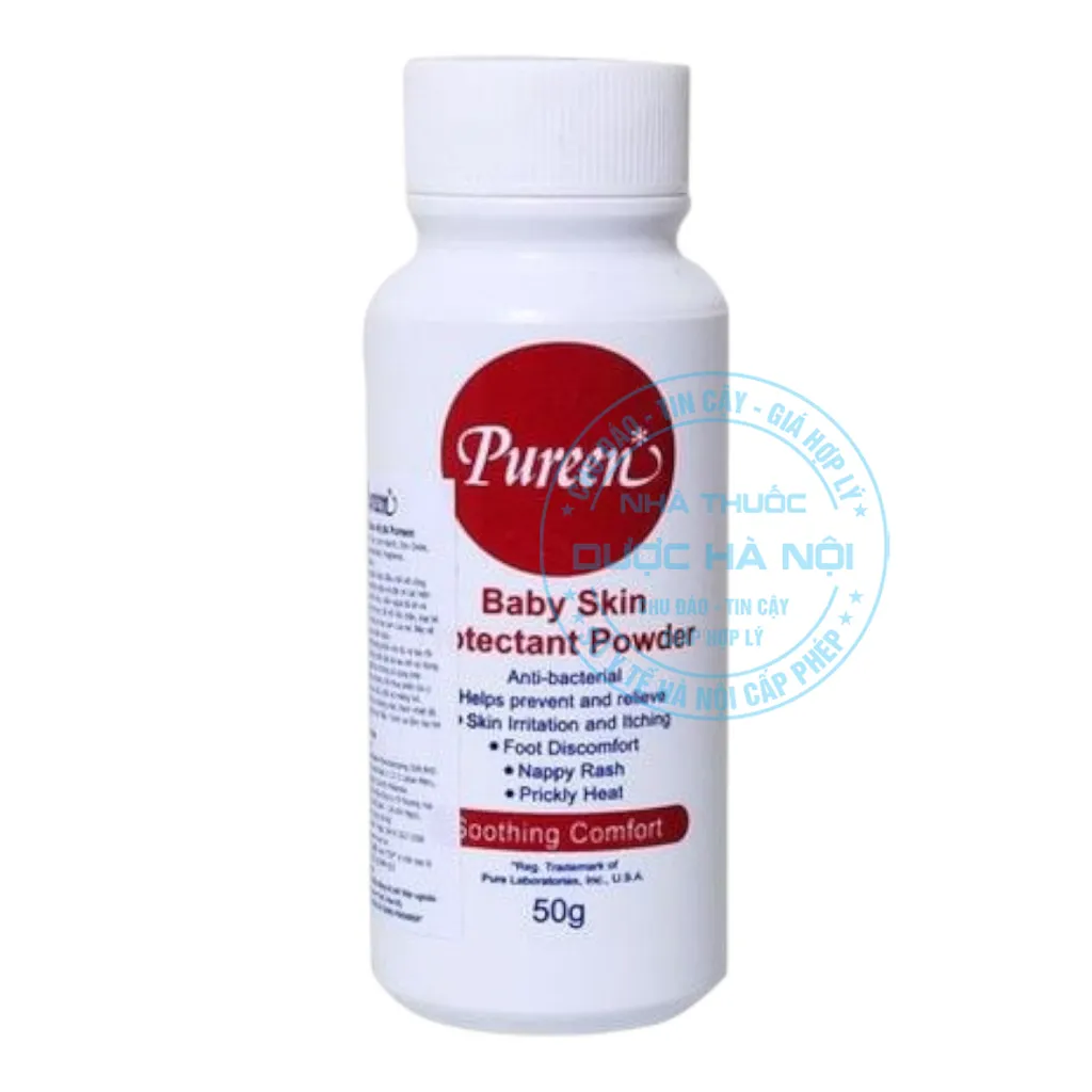 Phấn Rôm Pureen 50g