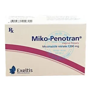 Thuốc đặt Miko-Penotran điều trị các bệnh nhiễm nấm Candida tại vùng âm đạo