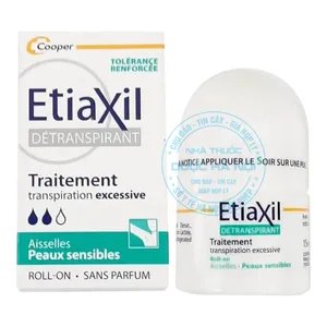 Lăn khử mùi Etiaxil Detranspirant giữ cho vùng dưới cánh tay luôn khô ráo