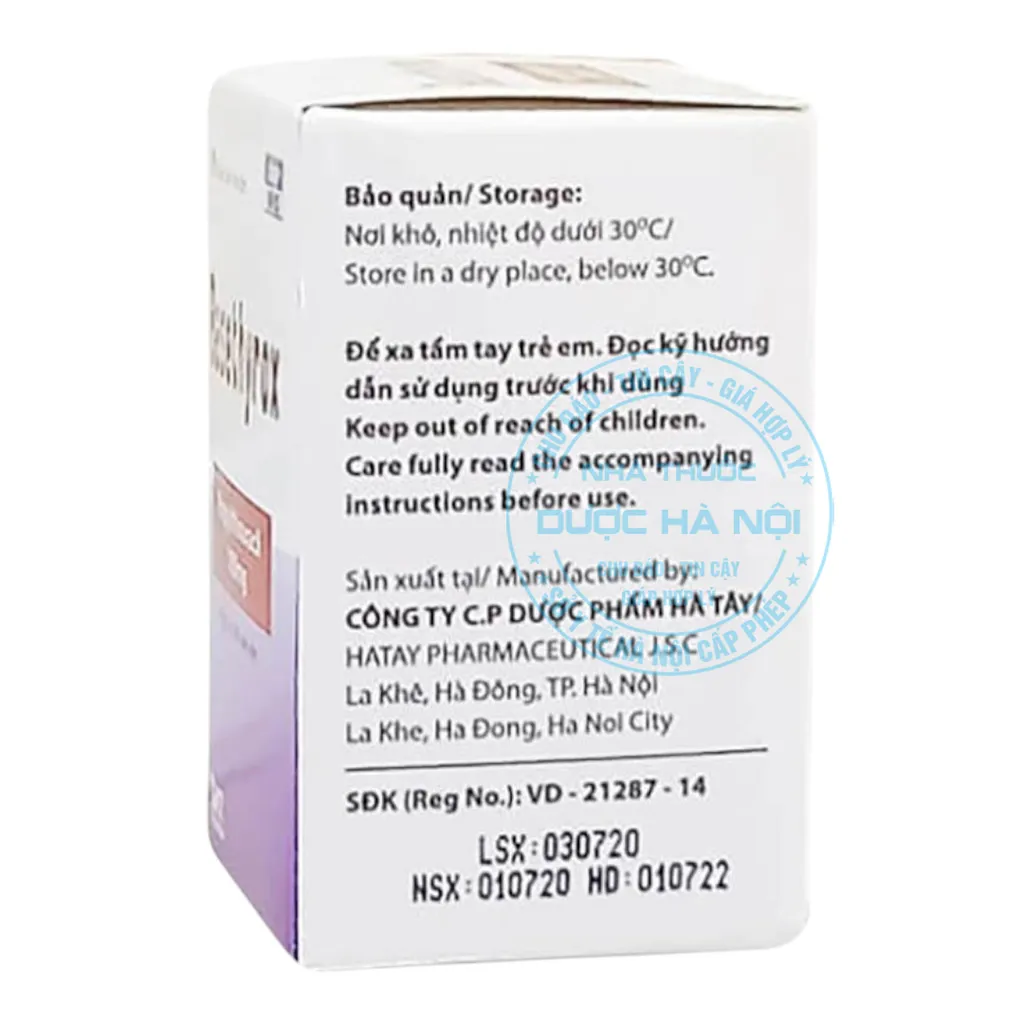 Thuốc Basethyrox 100mg