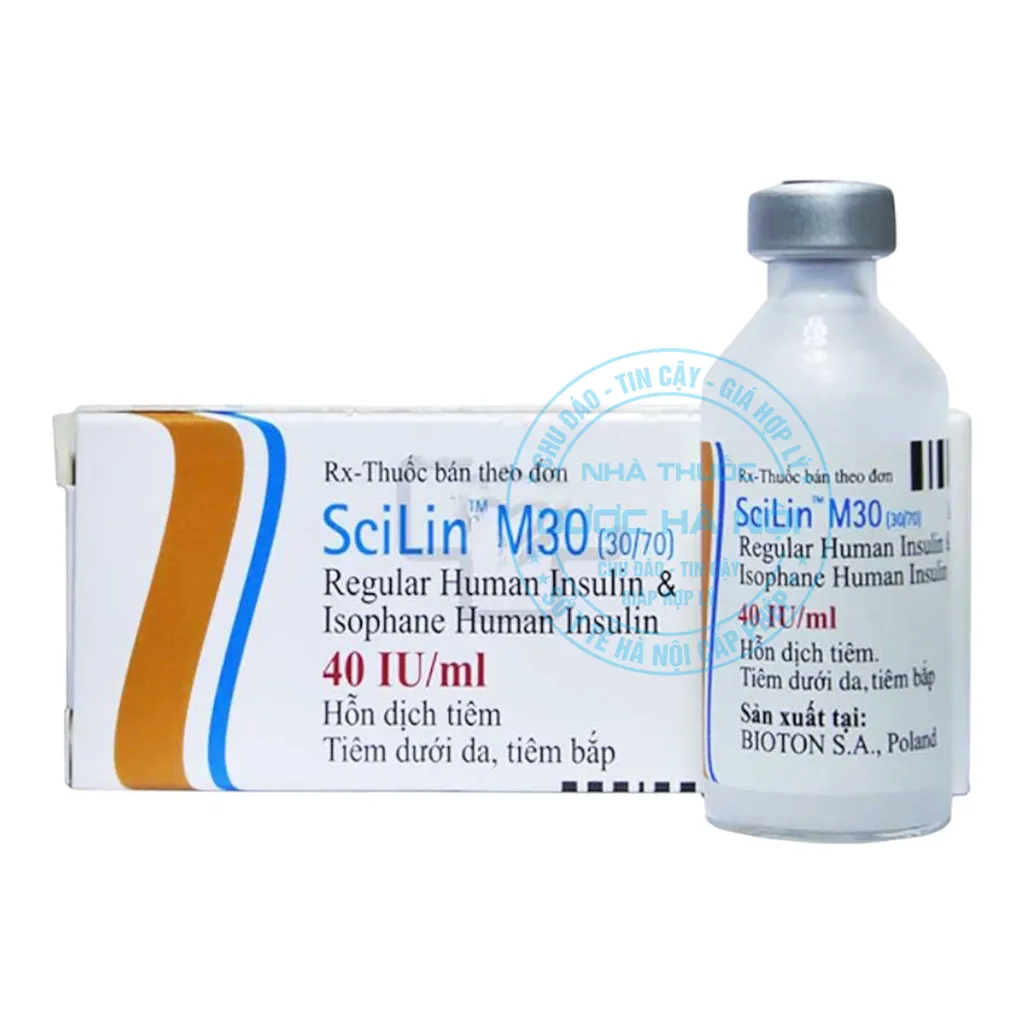 Thuốc tiêm SciLin M30 40IU/ml