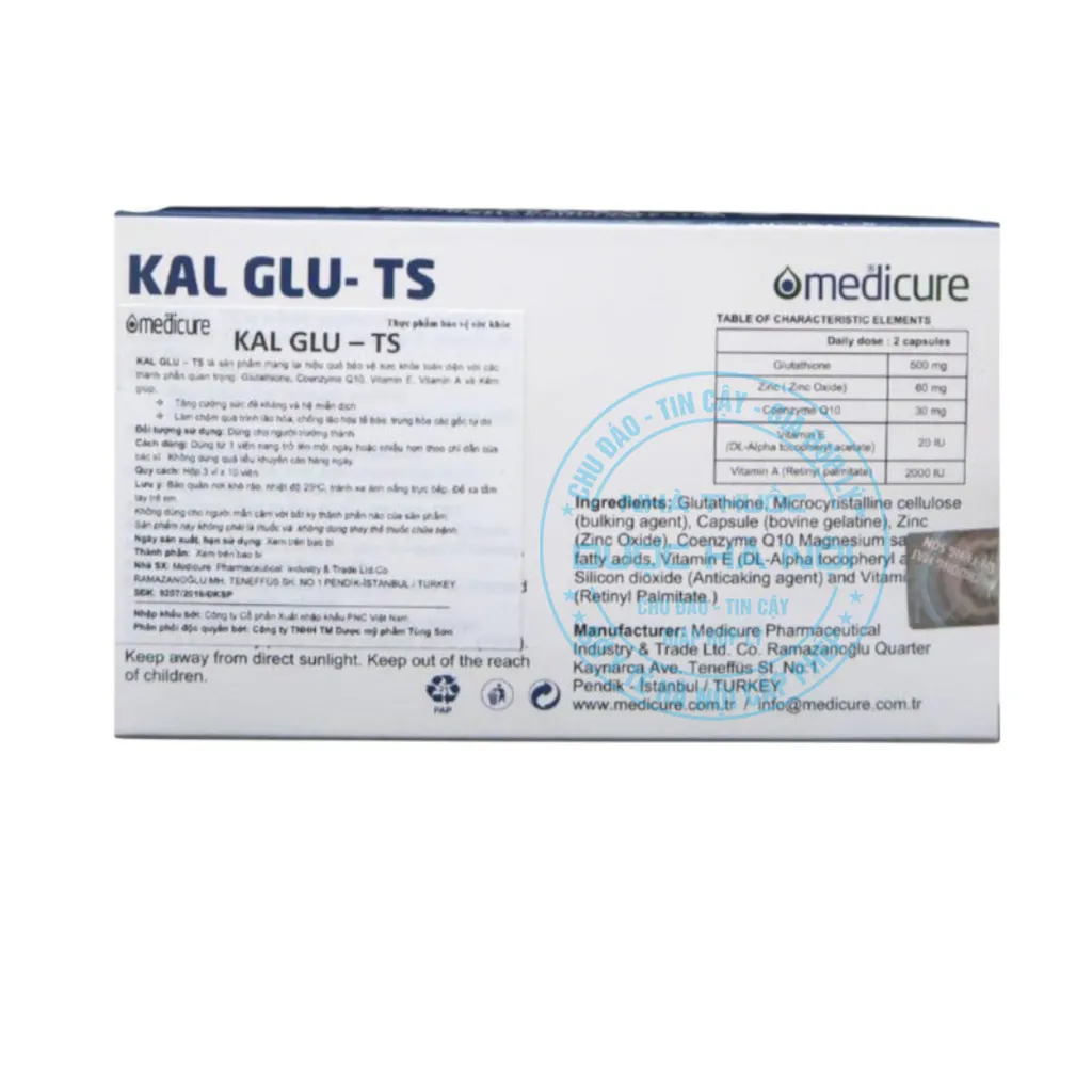 Viên uống Kal Glu-TS