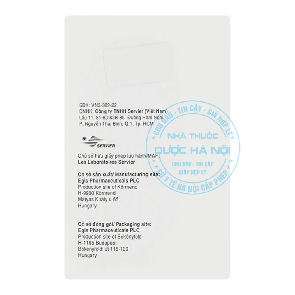 Thuốc Vastarel OD 80mg