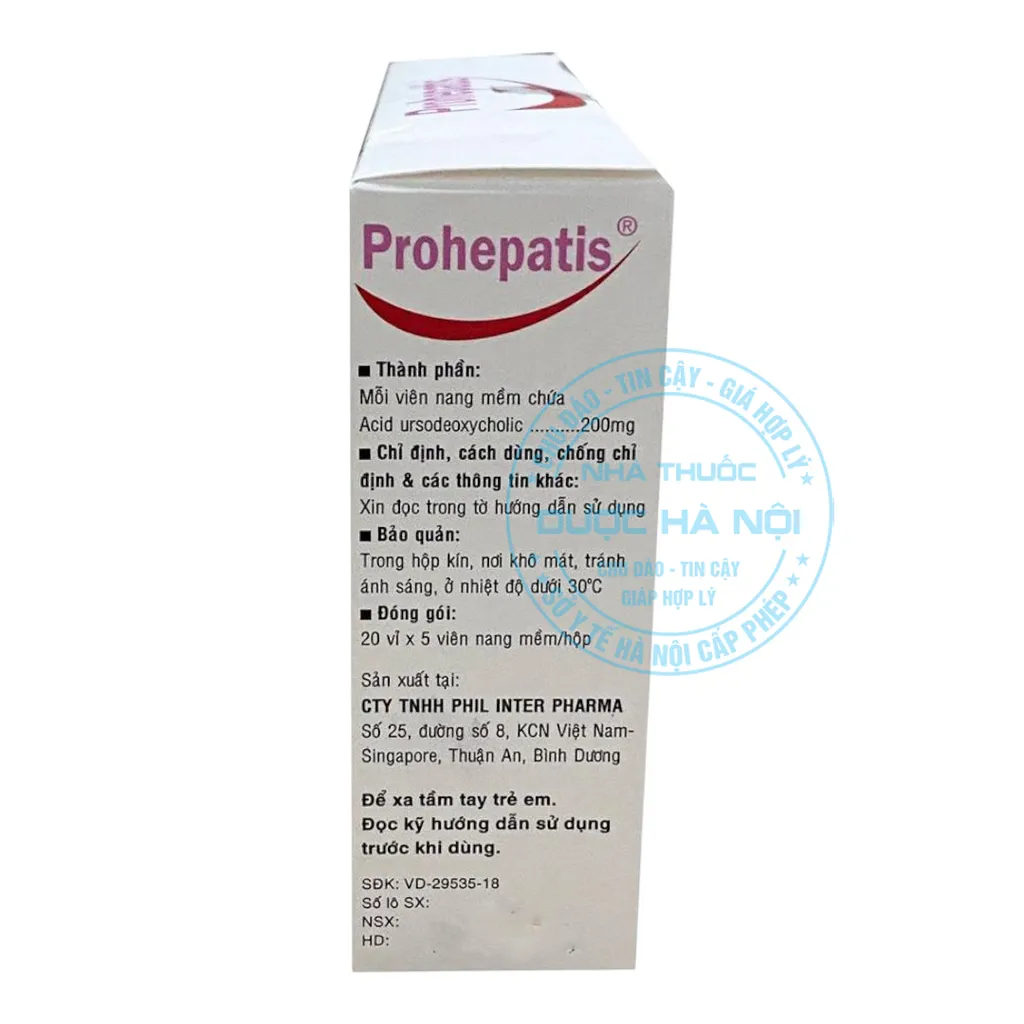 Thuốc Prohepatis 200mg