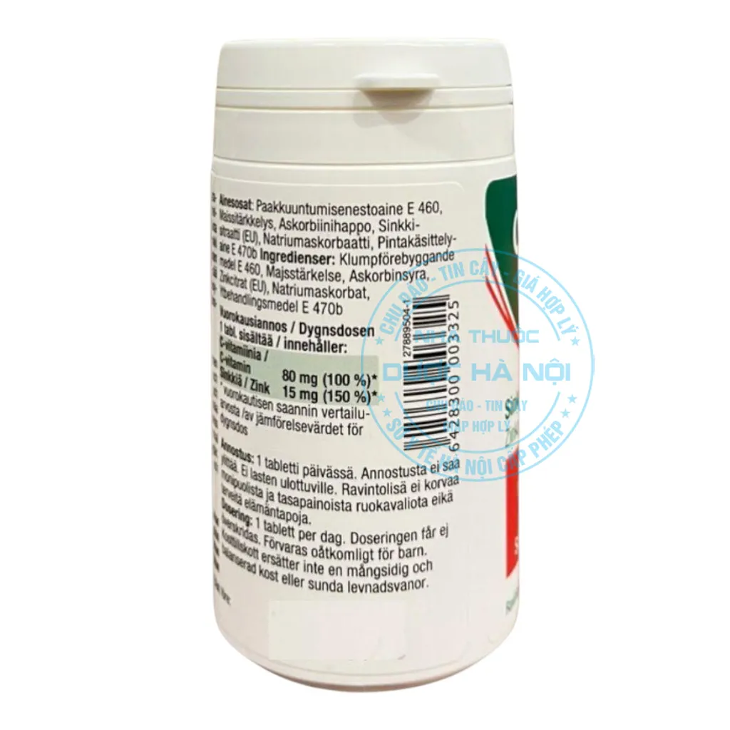 Viên uống Cic-Zinc