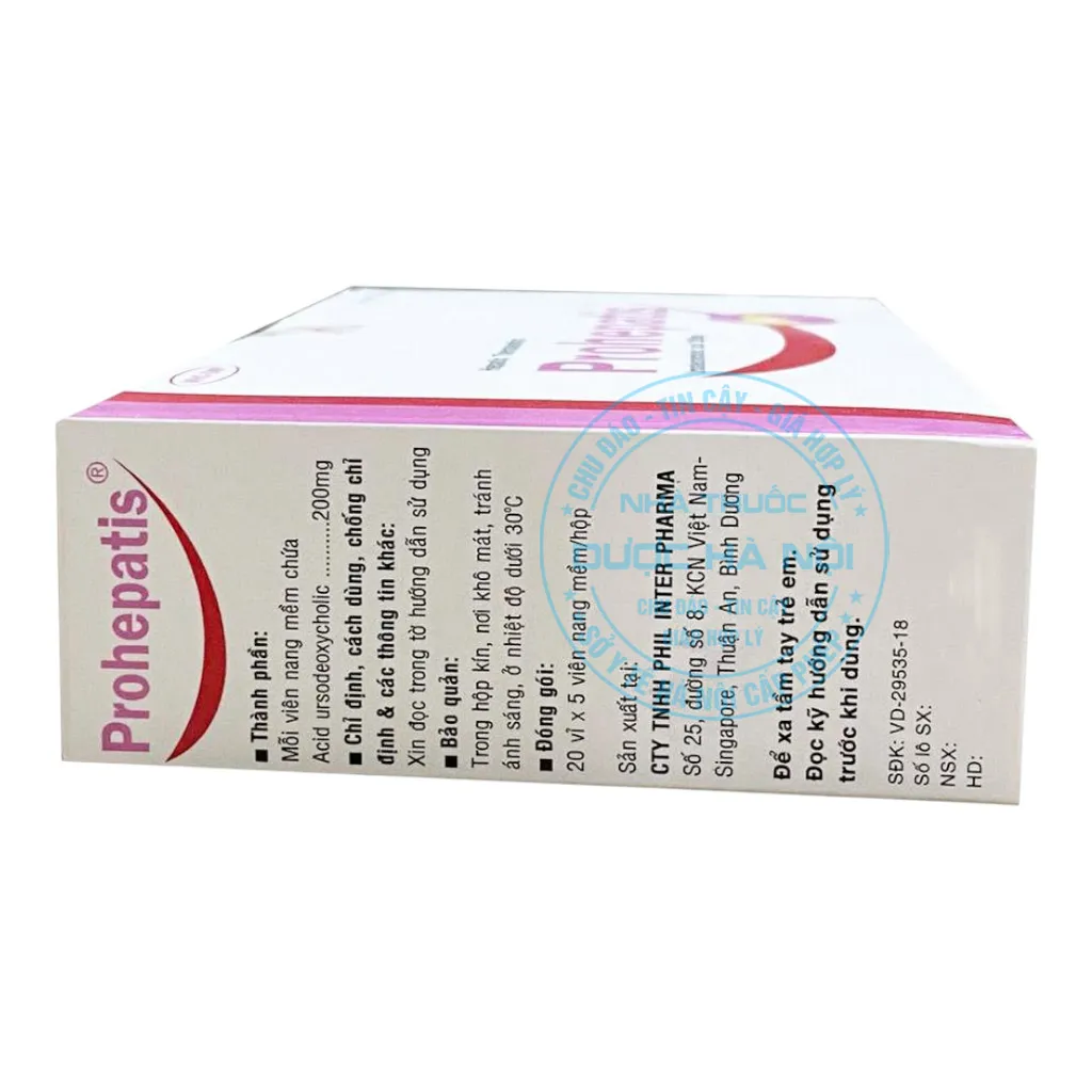 Thuốc Prohepatis 200mg