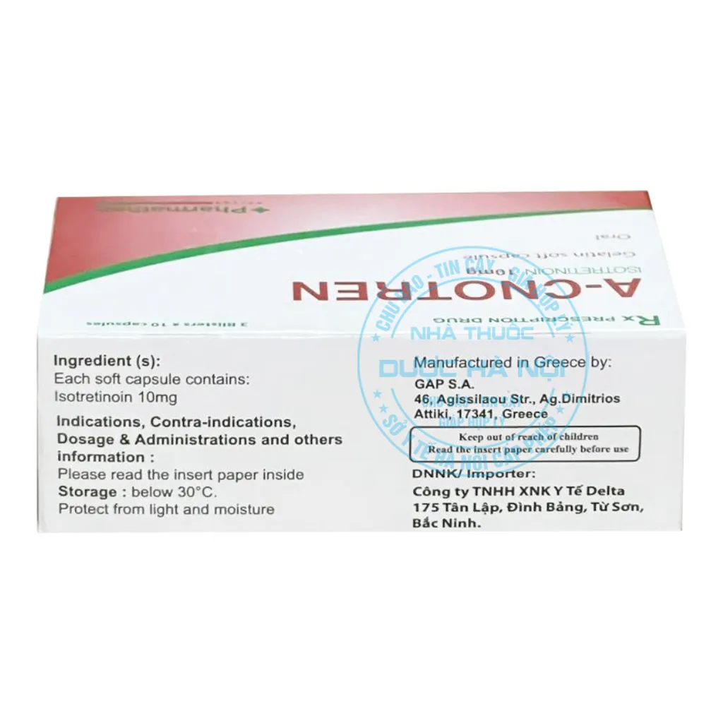 Thuốc A-Cnotren 10mg