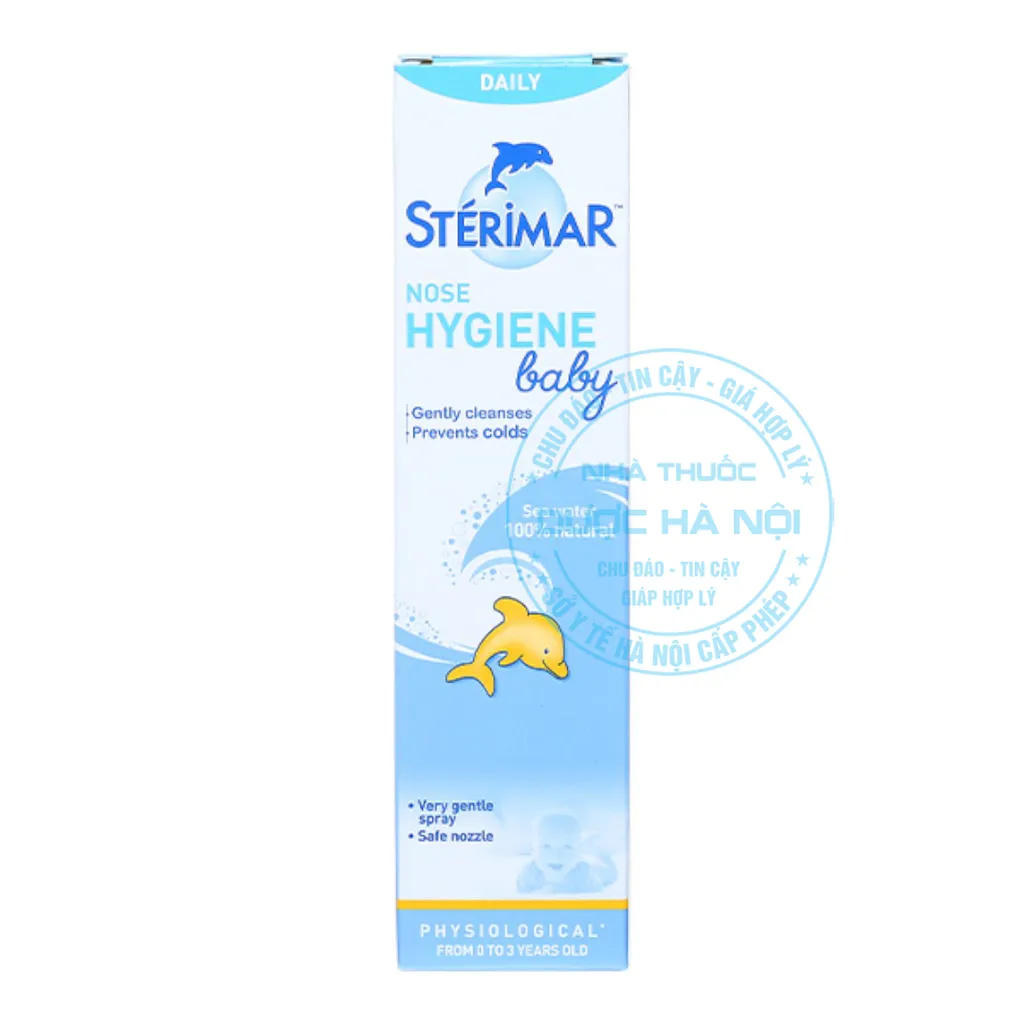 Dung dịch xịt mũi Sterimar Blocked Nose Baby