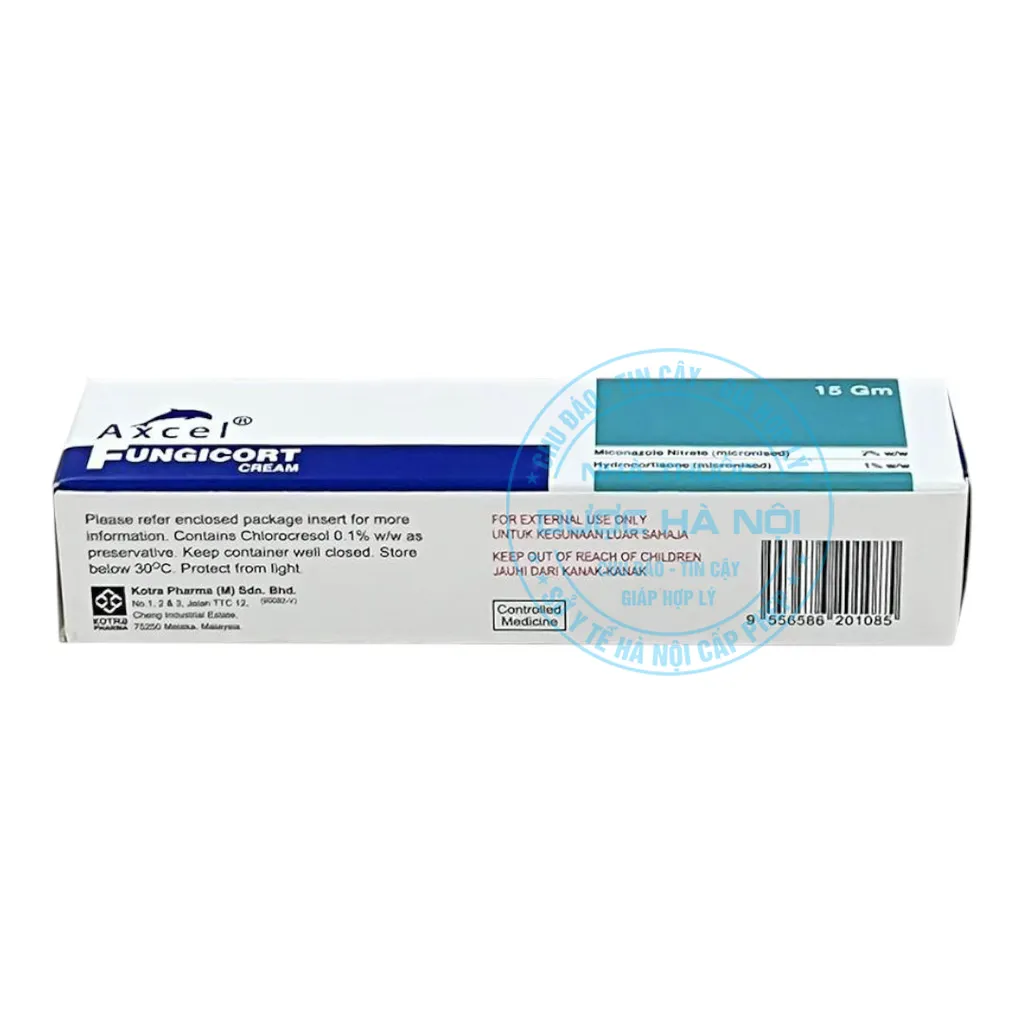 Thuốc kem Axcel Fungicort Cream 15g